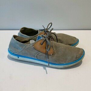 Merrell Duskair Oxford Shoes Green Blue Lace 8